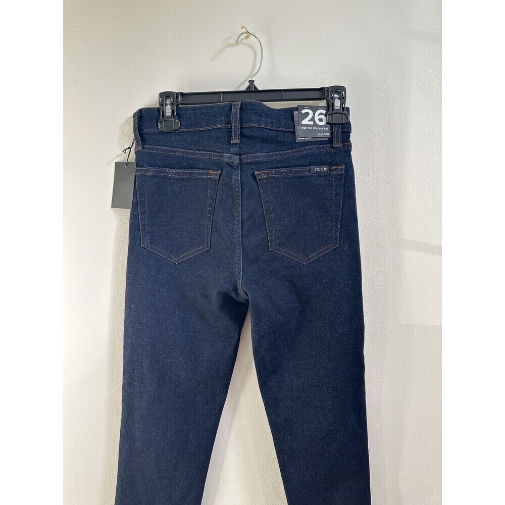 Joe's Women's Flawless High Rise Skinny Ankle Jeans In Vancouver Wash Dark 26 W - Picture 5 of 8